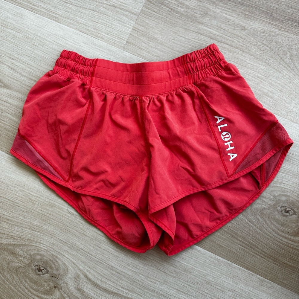 Lululemon X Hawaii “Aloha” Hotty Hot Shorts